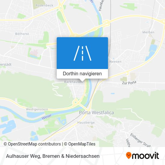 Aulhauser Weg Karte