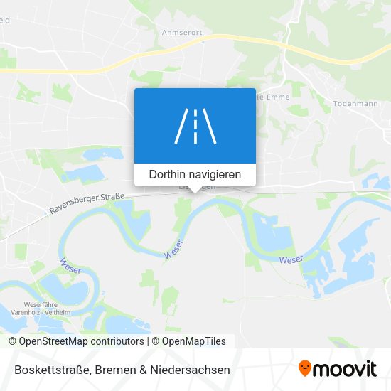Boskettstraße Karte