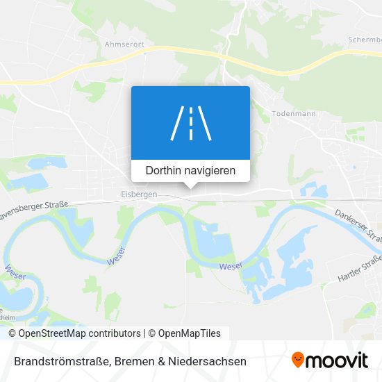 Brandströmstraße Karte