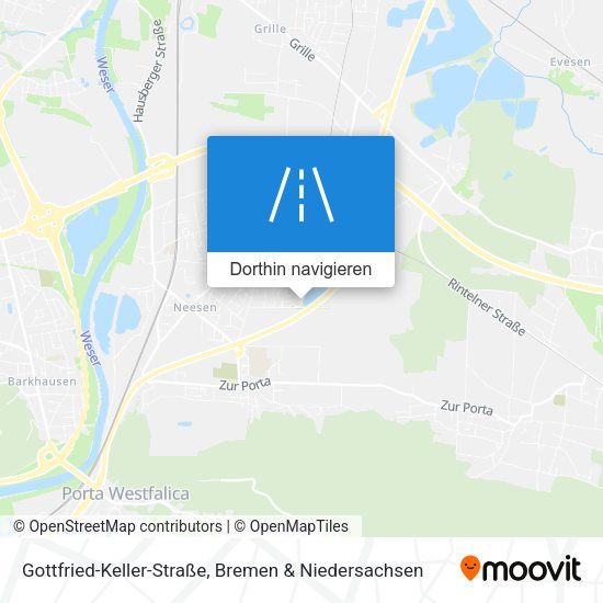 Gottfried-Keller-Straße Karte