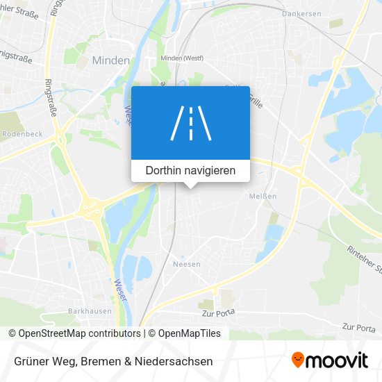 Grüner Weg Karte