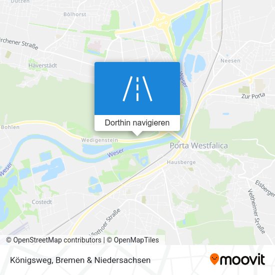 Königsweg Karte
