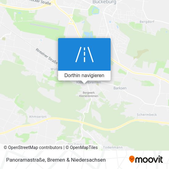 Panoramastraße Karte