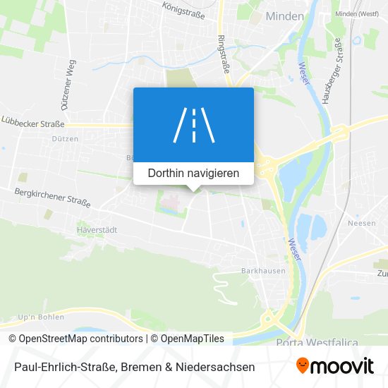 Paul-Ehrlich-Straße Karte