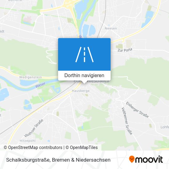 Schalksburgstraße Karte