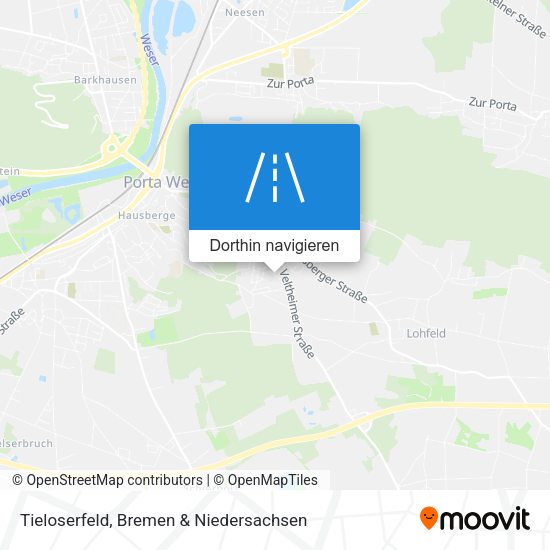 Tieloserfeld Karte
