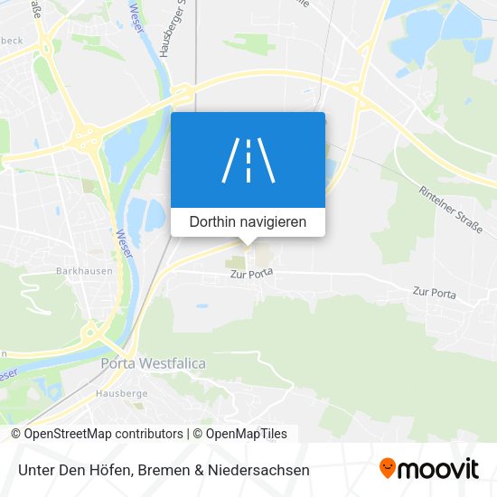 Unter Den Höfen Karte