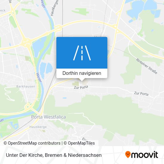 Unter Der Kirche Karte
