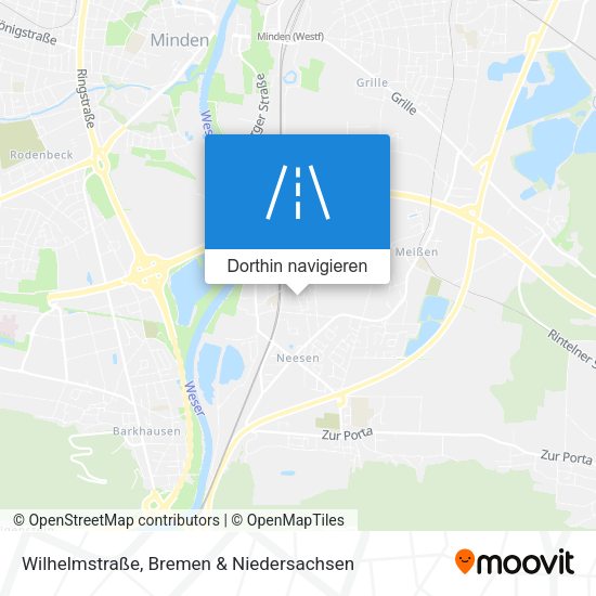 Wilhelmstraße Karte