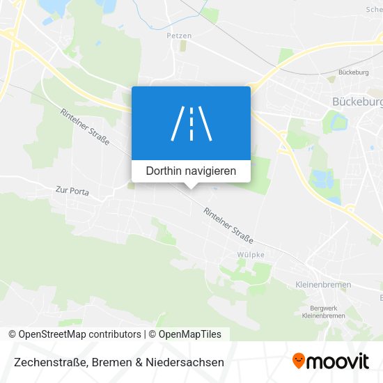 Zechenstraße Karte