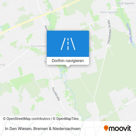 In Den Wiesen Karte