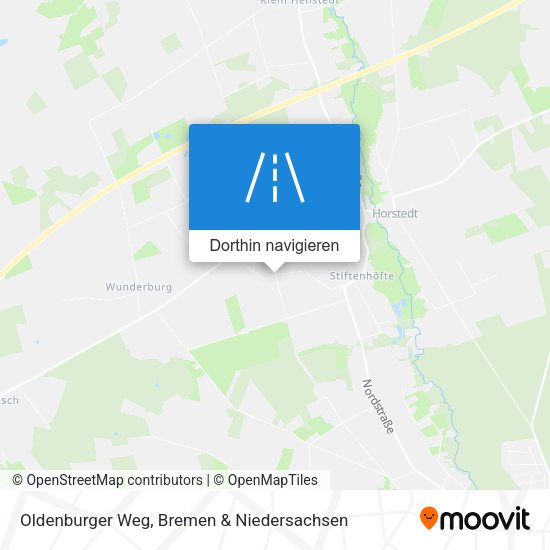 Oldenburger Weg Karte