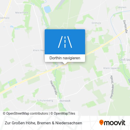 Zur Großen Höhe Karte