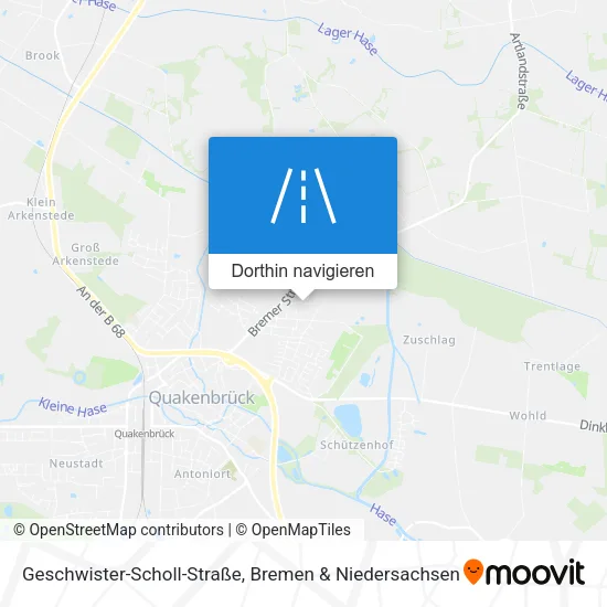 Geschwister-Scholl-Straße Karte