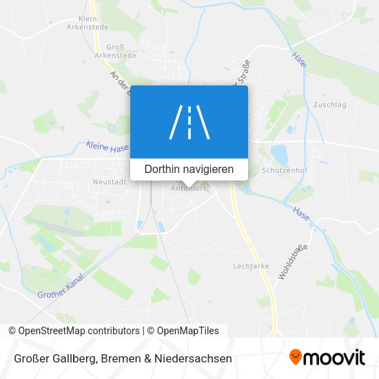 Großer Gallberg Karte