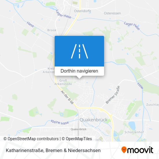Katharinenstraße Karte