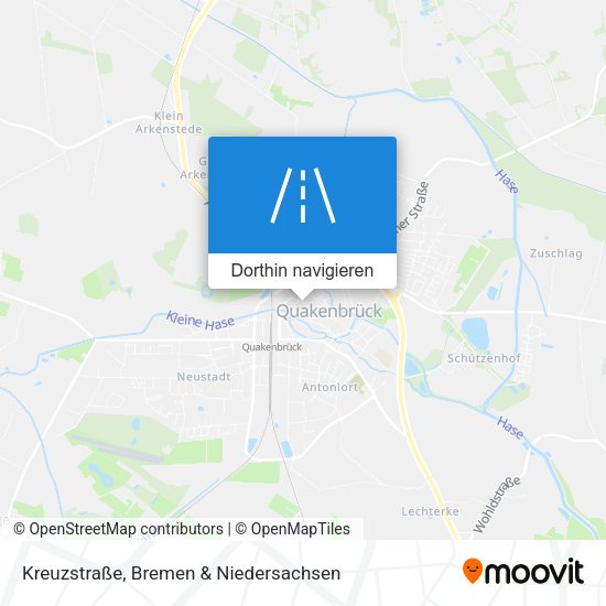 Kreuzstraße Karte