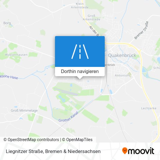Liegnitzer Straße Karte