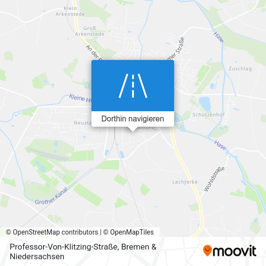 Professor-Von-Klitzing-Straße Karte