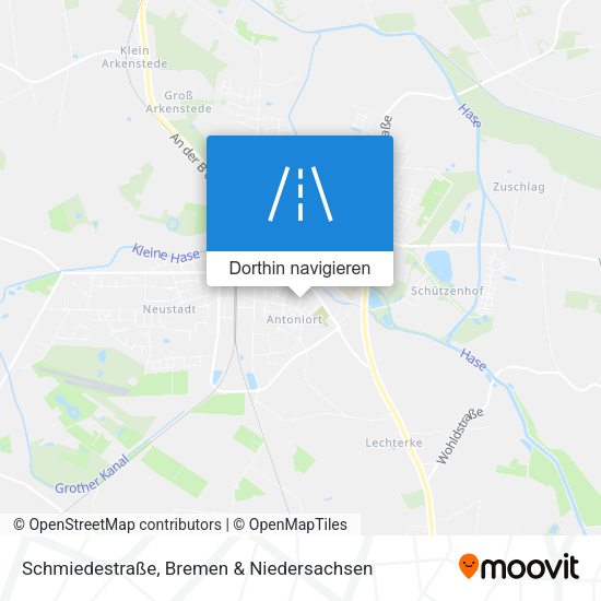 Schmiedestraße Karte
