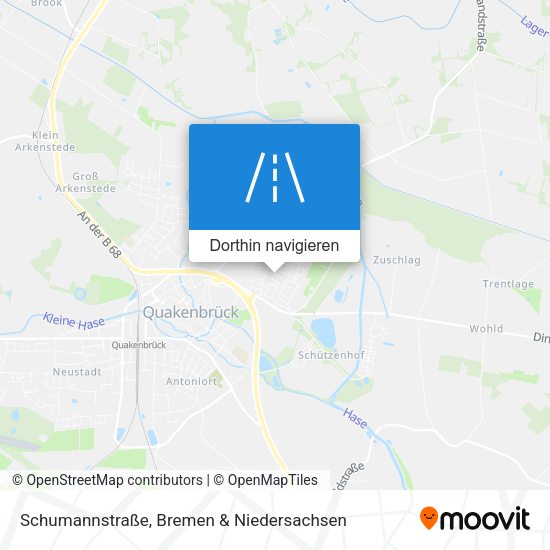 Schumannstraße Karte