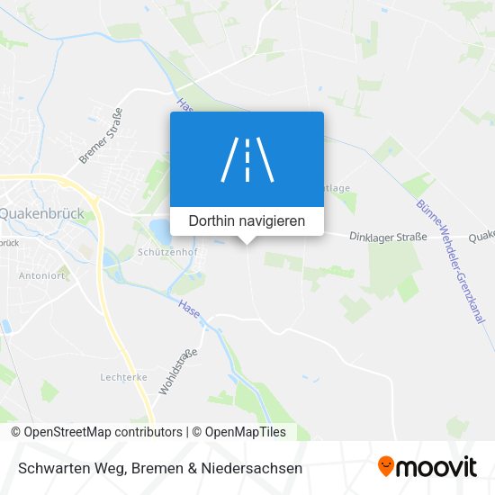 Schwarten Weg Karte
