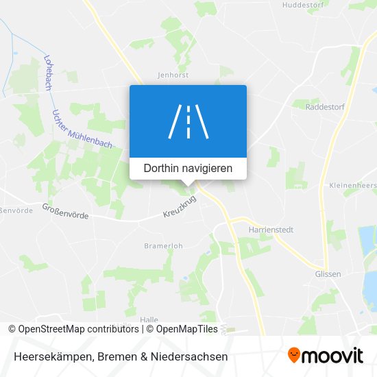 Heersekämpen Karte