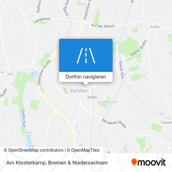 Am Klosterkamp Karte