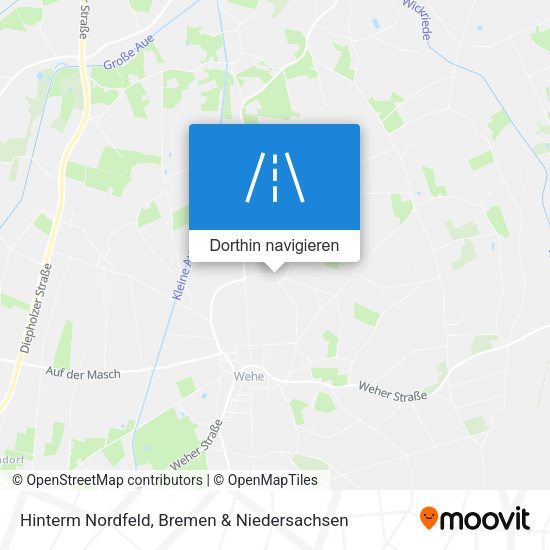 Hinterm Nordfeld Karte