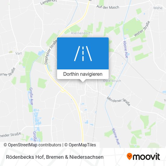 Rödenbecks Hof Karte