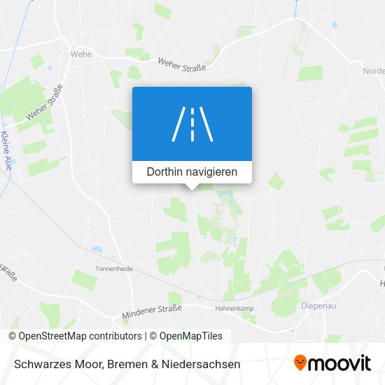 Schwarzes Moor Karte