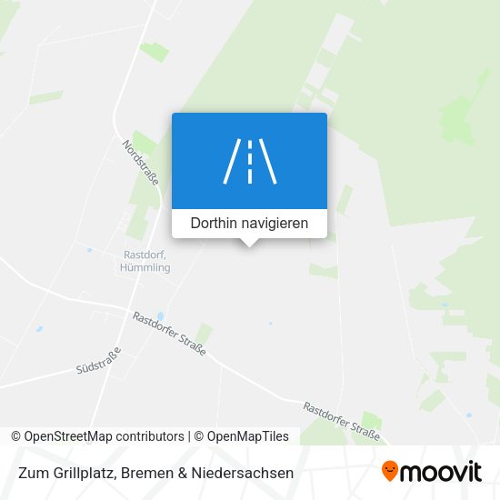 Zum Grillplatz Karte