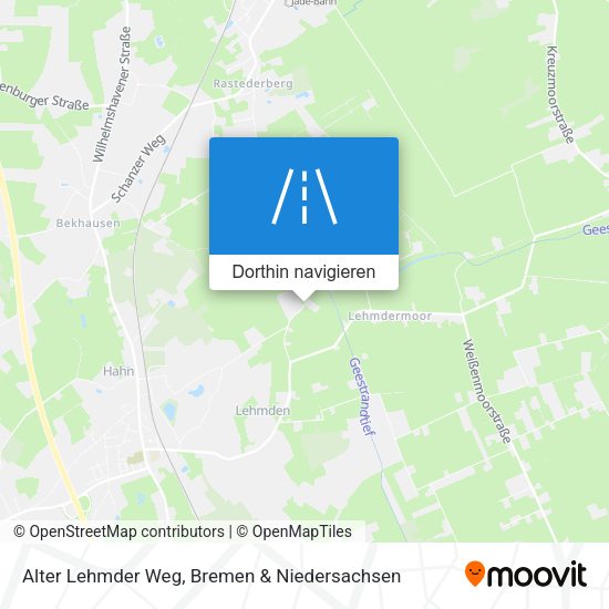 Alter Lehmder Weg Karte