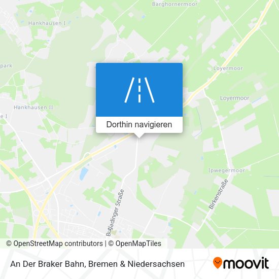 An Der Braker Bahn Karte