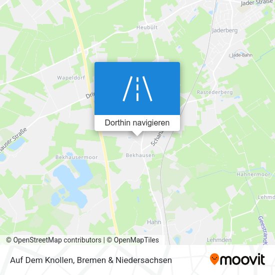 Auf Dem Knollen Karte