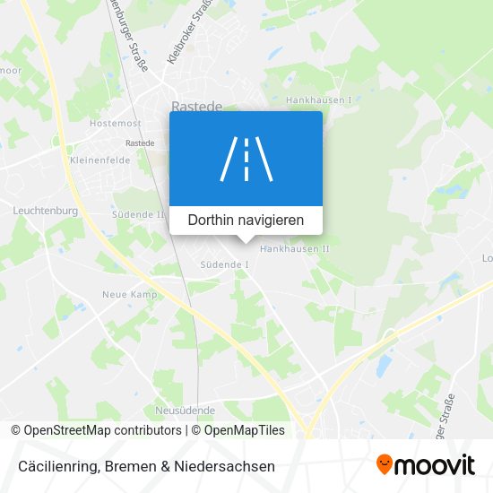 Cäcilienring Karte