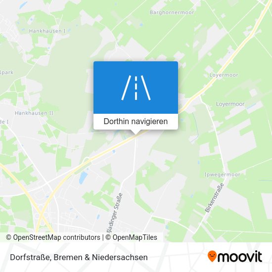 Dorfstraße Karte