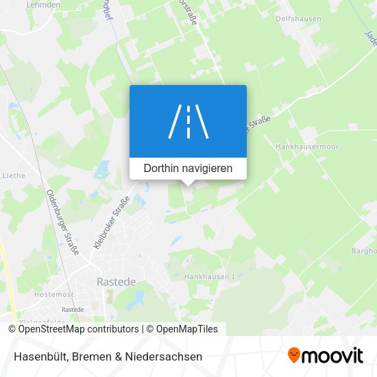 Hasenbült Karte