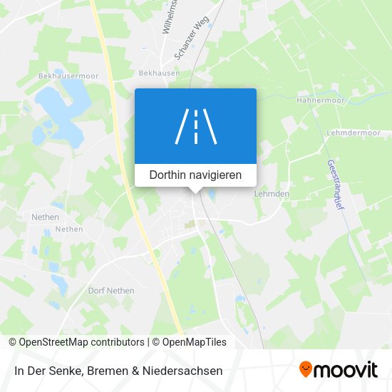 In Der Senke Karte