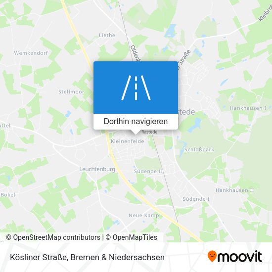 Kösliner Straße Karte