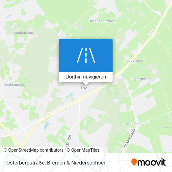 Osterbergstraße Karte
