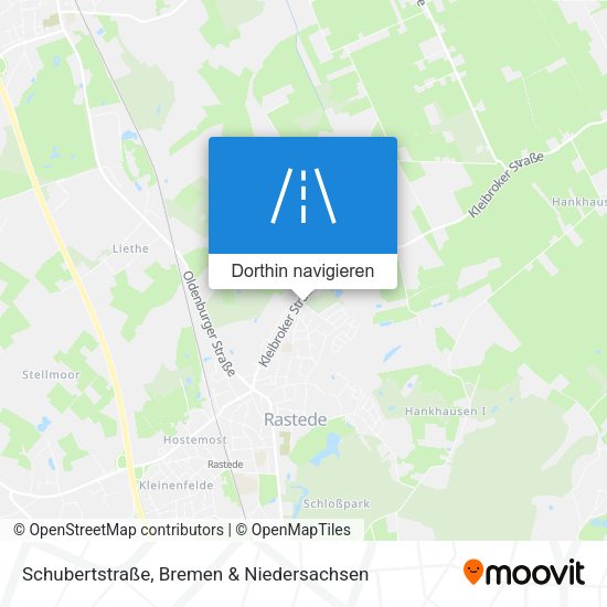 Schubertstraße Karte