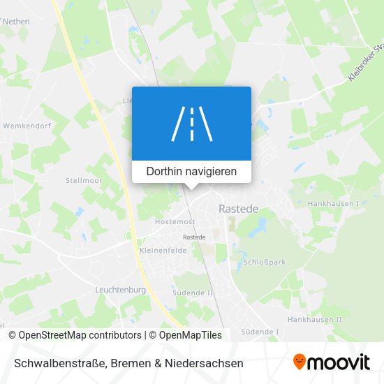 Schwalbenstraße Karte