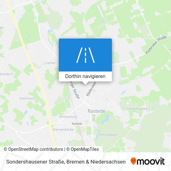 Sondershausener Straße Karte