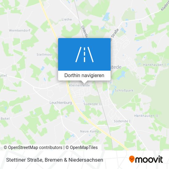 Stettiner Straße Karte