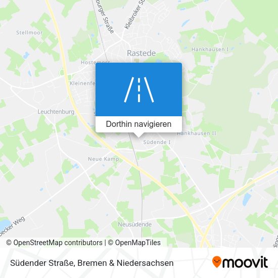 Südender Straße Karte