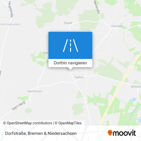 Dorfstraße Karte
