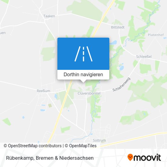 Rübenkamp Karte