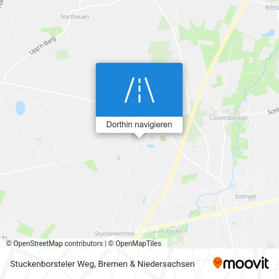 Stuckenborsteler Weg Karte