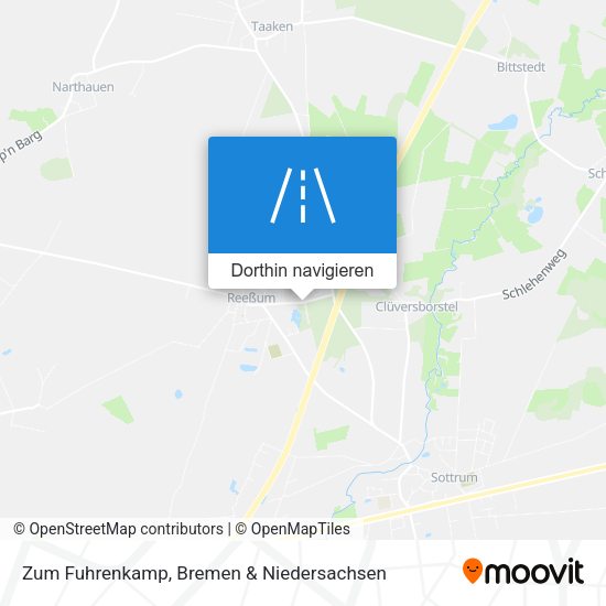 Zum Fuhrenkamp Karte